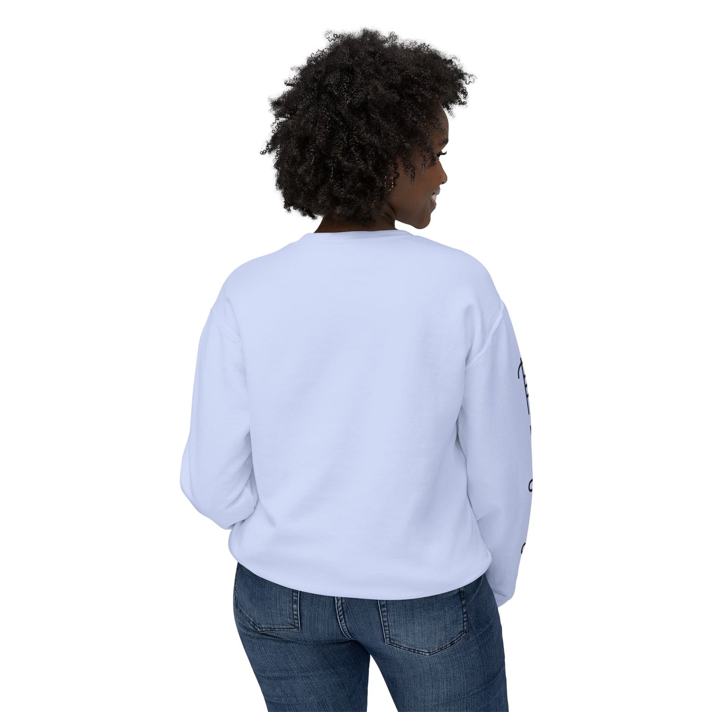 Punjabi Aa Gaye Crewneck Floral + Sleeve