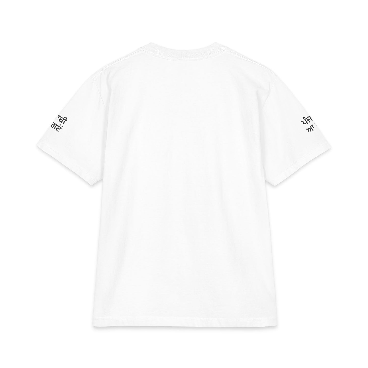 Global Punjabi Society T‑Shirt — World Map Crest Tee Punjabi Aa Gaaye Sleeve