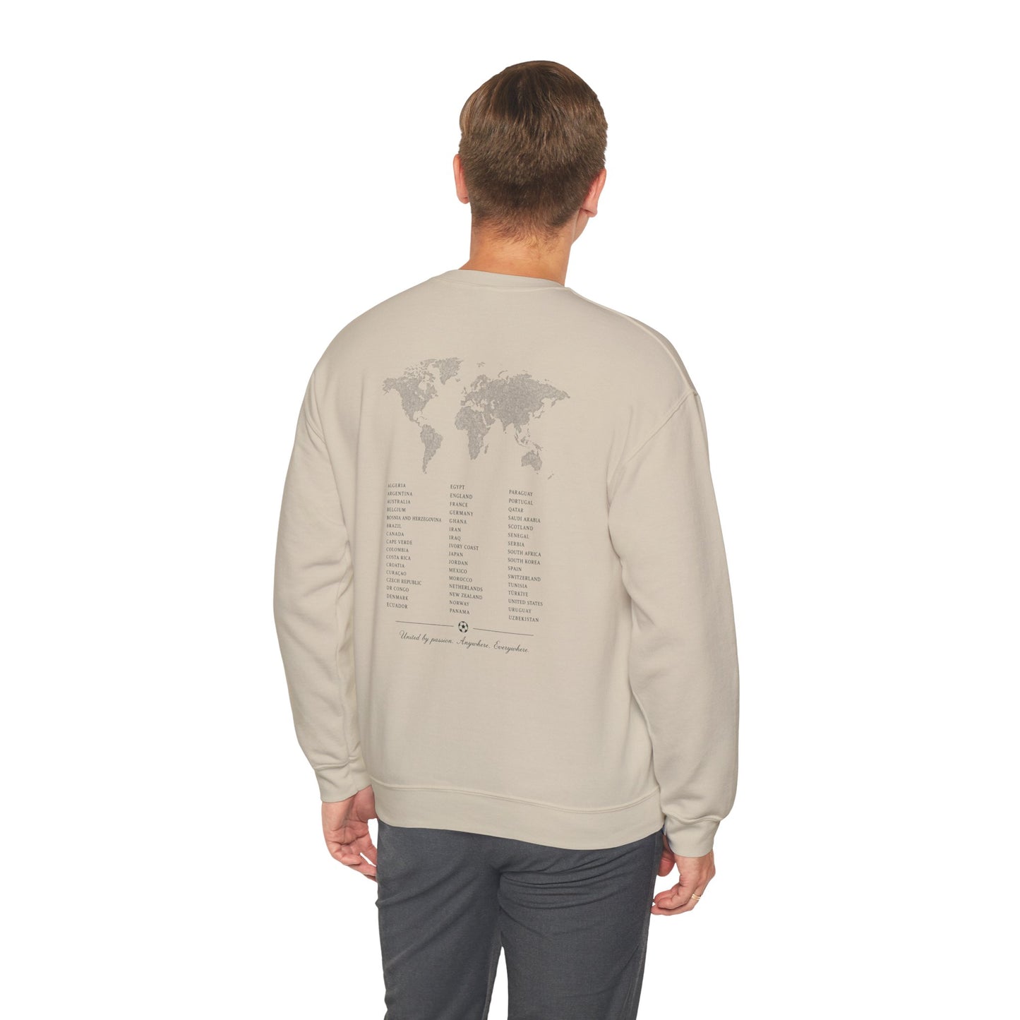 World Map Crewneck
