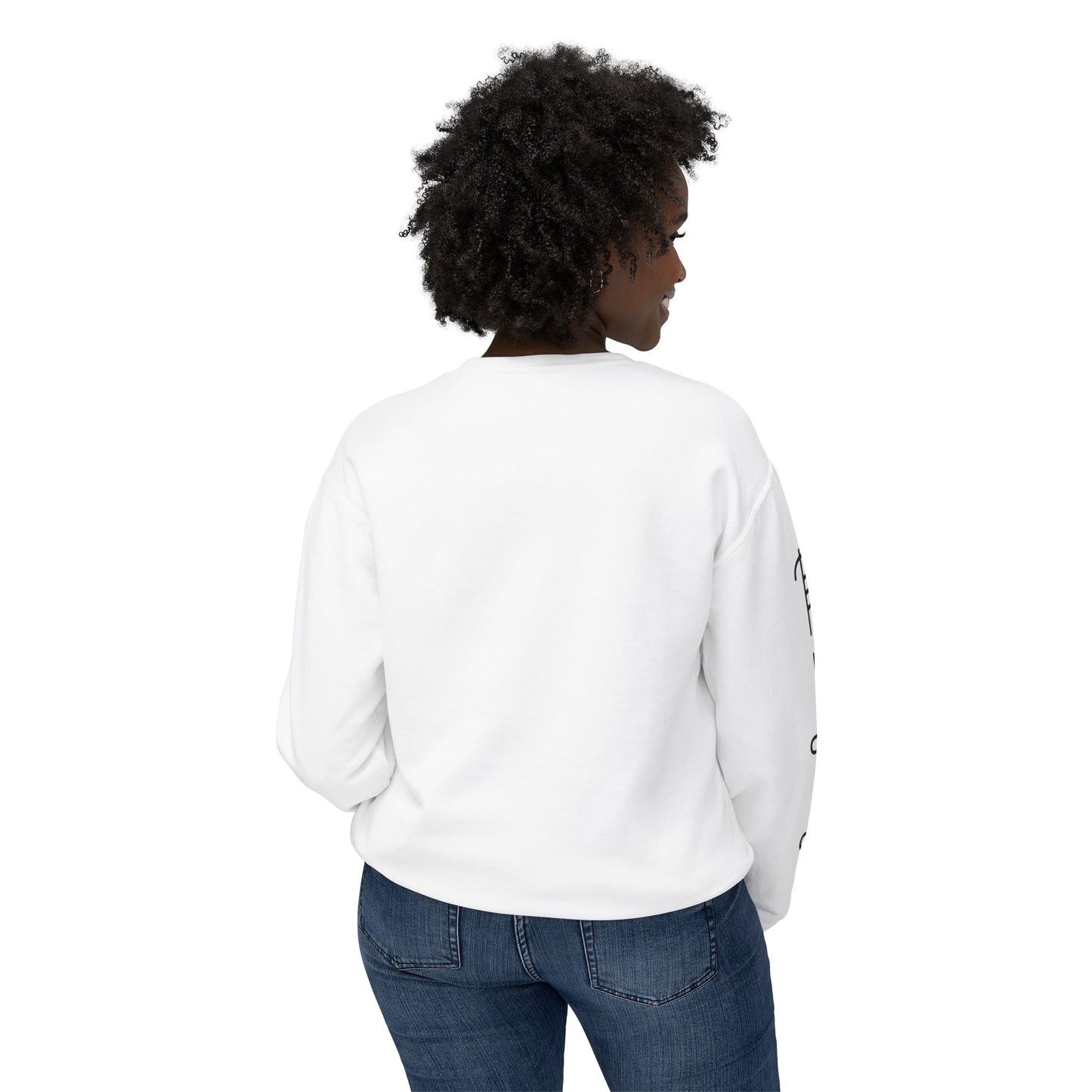 Punjabi Aa Gaye Crewneck Floral + Sleeve