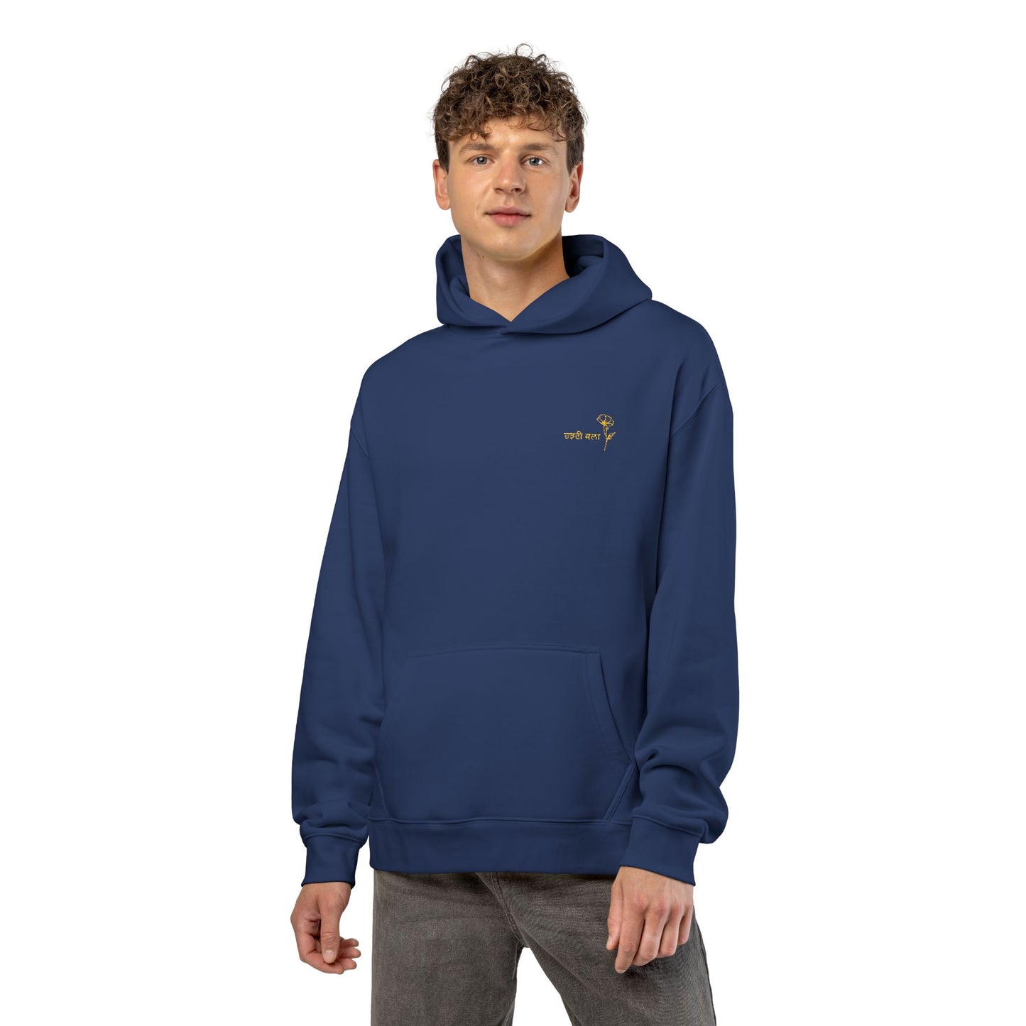 Chardi Kala Hoodie- Embroidered