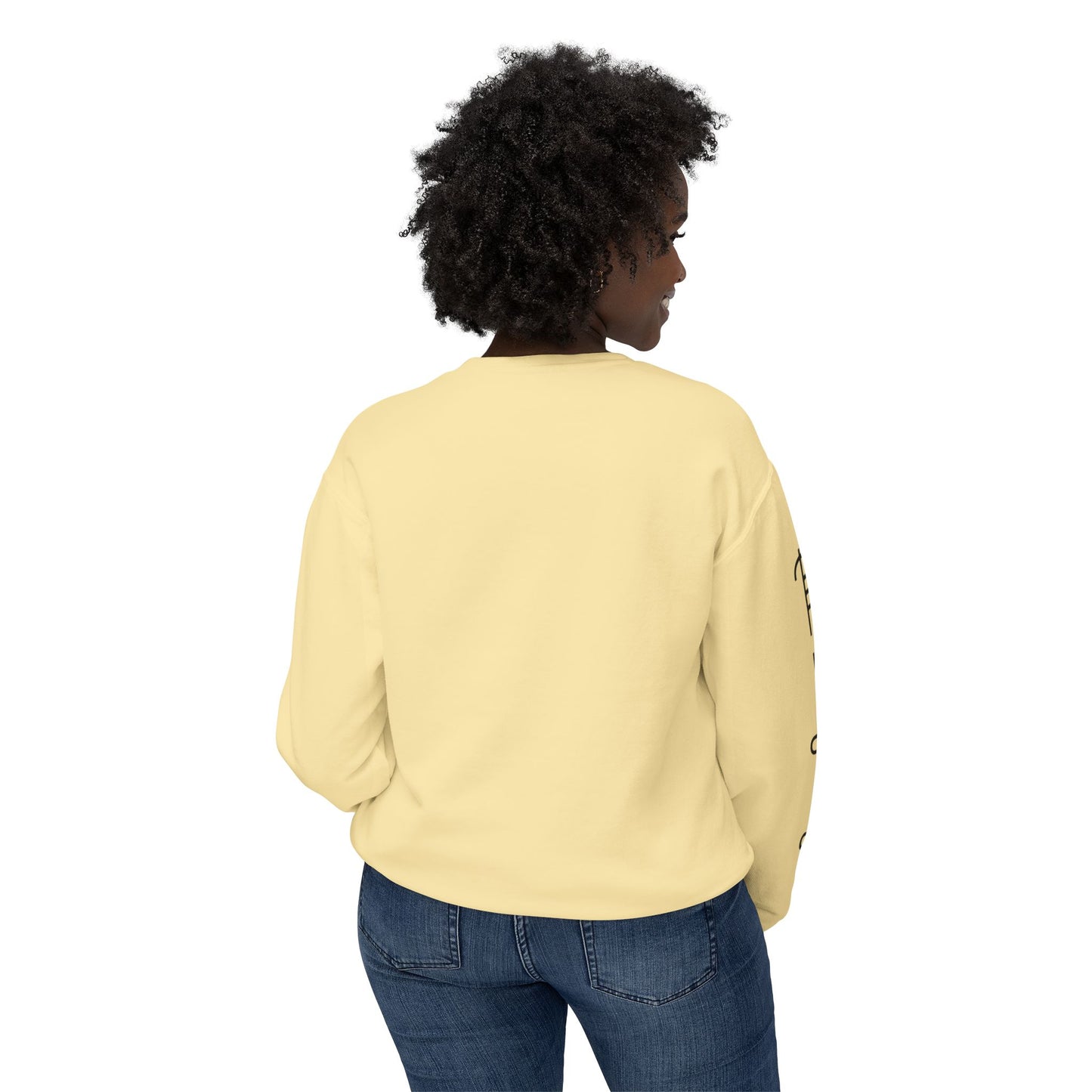 Punjabi Aa Gaye Crewneck Floral + Sleeve
