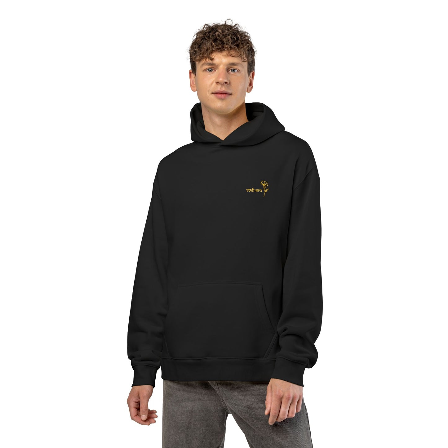 Chardi Kala Hoodie- Embroidered