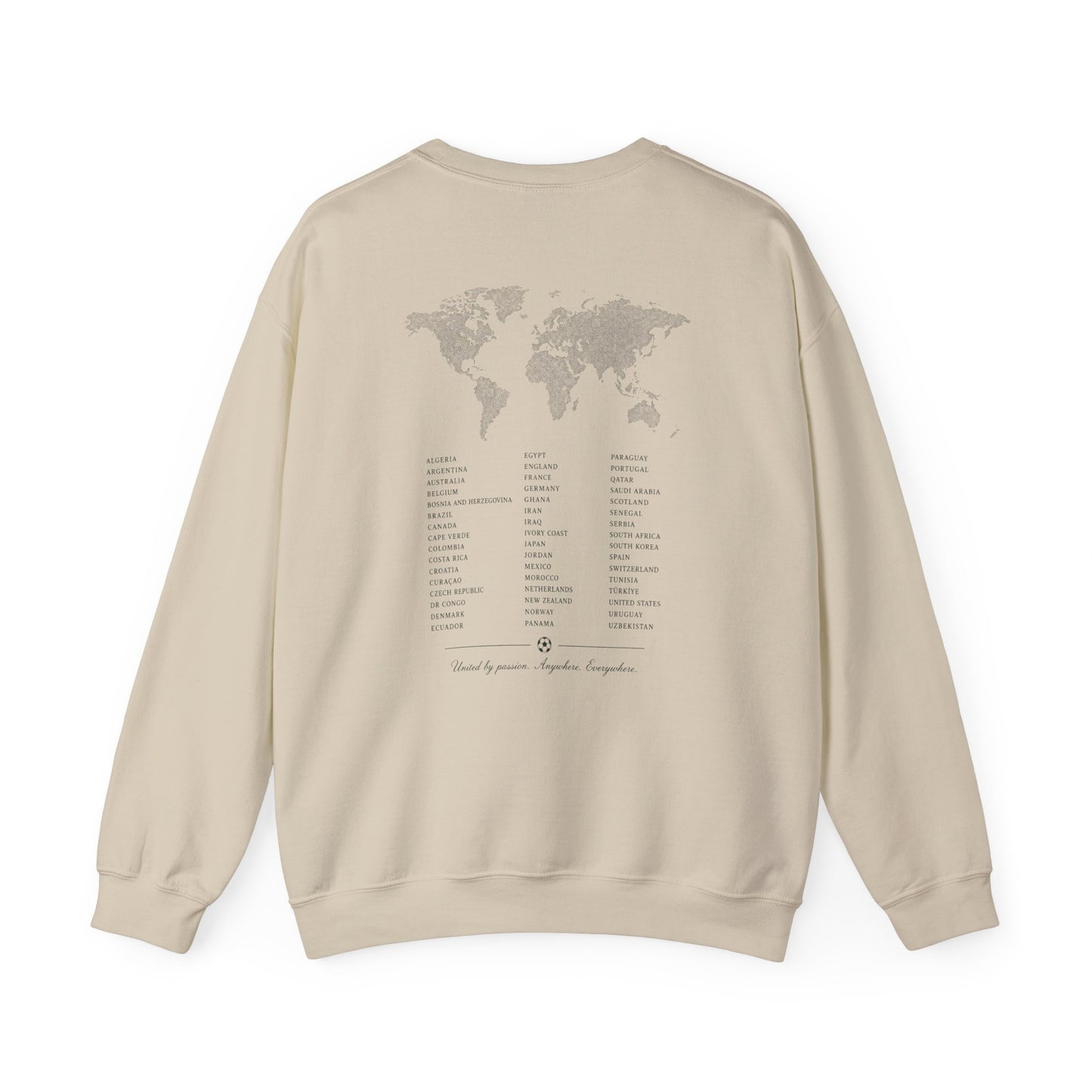 World Map Crewneck