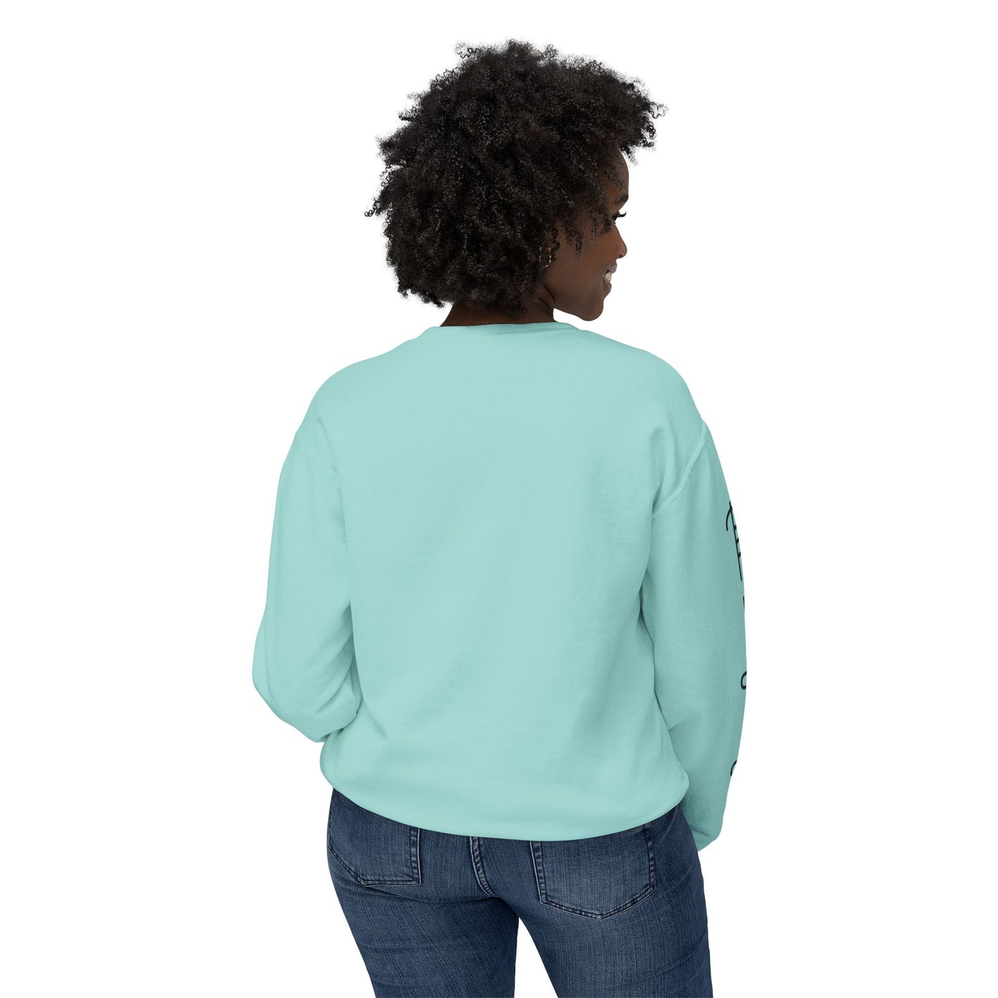 Punjabi Aa Gaye Crewneck Floral + Sleeve
