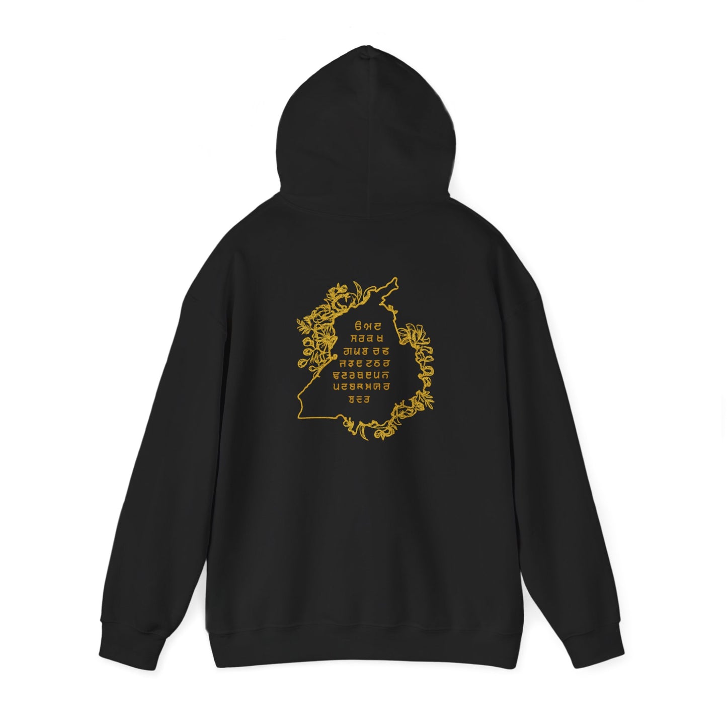Floral Script Hoodie  - Embroidered